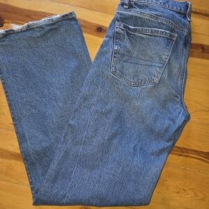 American Eagle Outfitters Straight Leg Blue Jeans